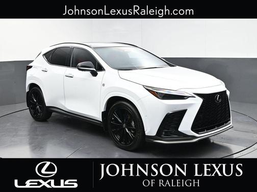 Ultra White 2026 Lexus NX 450h+ F SPORT Handling