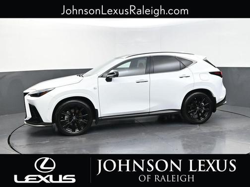 Ultra White 2026 Lexus NX 450h+ F SPORT Handling