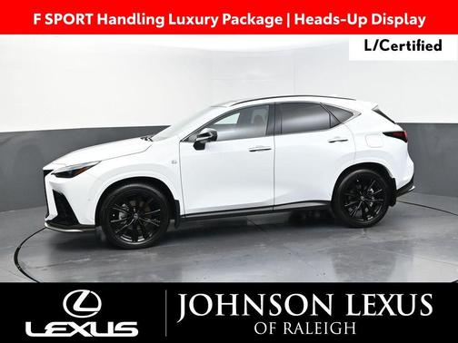 Ultra White 2026 Lexus NX 450h+ F SPORT Handling