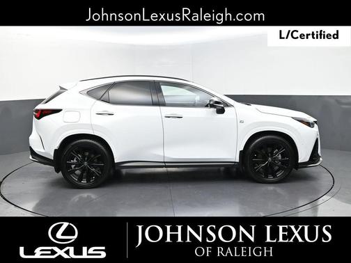 Ultra White 2026 Lexus NX 450h+ F SPORT Handling
