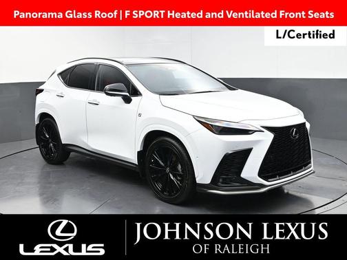 Ultra White 2026 Lexus NX 450h+ F SPORT Handling