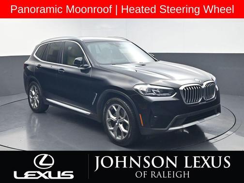 Black Sapphire Metallic 2022 BMW X3 xDrive30i