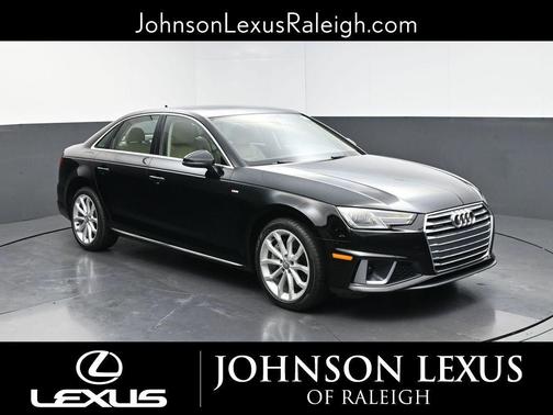 Brilliant Black 2019 Audi A4 2.0T Premium