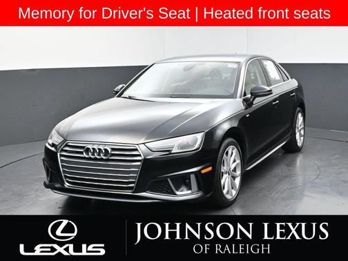 Brilliant Black 2019 Audi A4 2.0T Premium