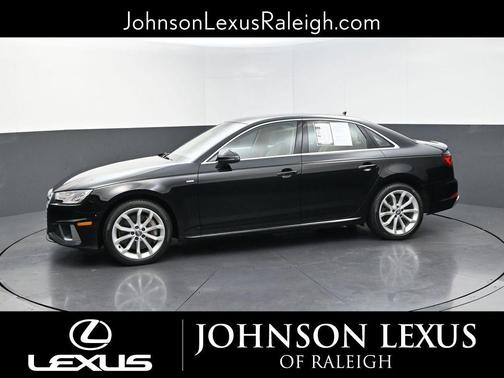 Brilliant Black 2019 Audi A4 2.0T Premium