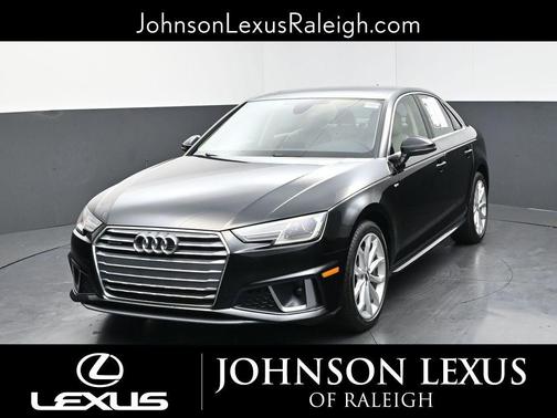 Brilliant Black 2019 Audi A4 2.0T Premium