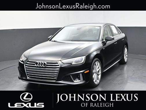 Brilliant Black 2019 Audi A4 2.0T Premium