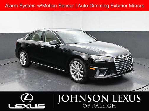Brilliant Black 2019 Audi A4 2.0T Premium