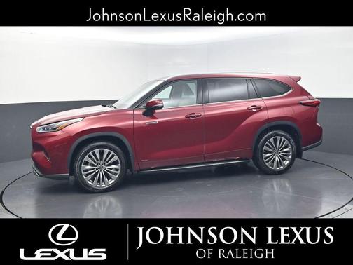 Ruby Flare Pearl 2021 Toyota Highlander Hybrid Platinum