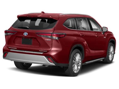 Ruby Flare Pearl 2021 Toyota Highlander Hybrid Platinum