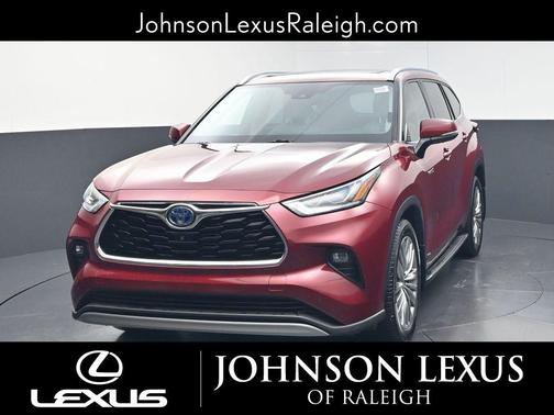 Ruby Flare Pearl 2021 Toyota Highlander Hybrid Platinum