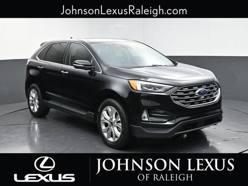 AGATE BLACK METALLIC 2024 Ford Edge Titanium