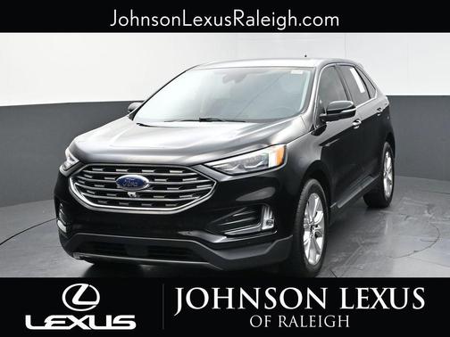 AGATE BLACK METALLIC 2024 Ford Edge Titanium