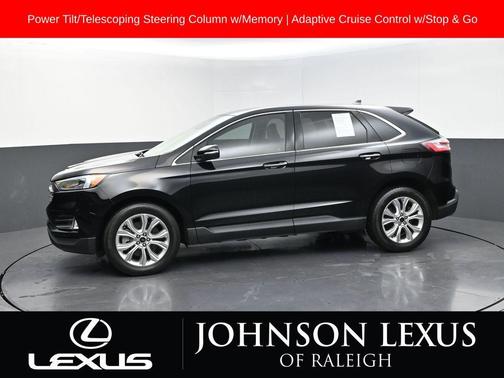 AGATE BLACK METALLIC 2024 Ford Edge Titanium