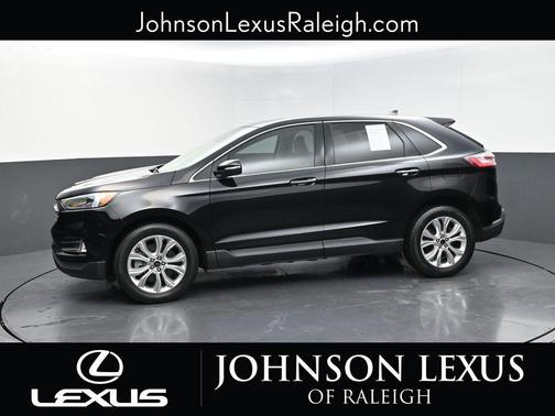 AGATE BLACK METALLIC 2024 Ford Edge Titanium