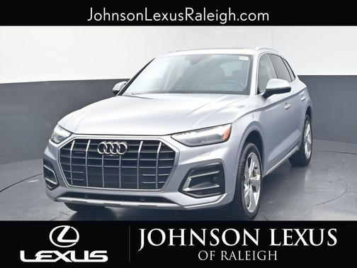 Silver Metallic 2021 Audi Q5 45 Prestige