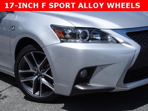Silver Lining Metallic  w/Black Roof 2015 Lexus CT 200h 200h
