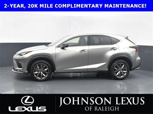 Atomic Silver 2021 Lexus NX 300 F Sport