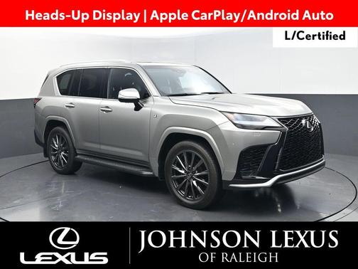 Atomic Silver 2024 Lexus LX 600 F SPORT