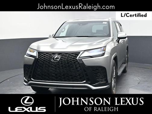 Atomic Silver 2024 Lexus LX 600 F SPORT