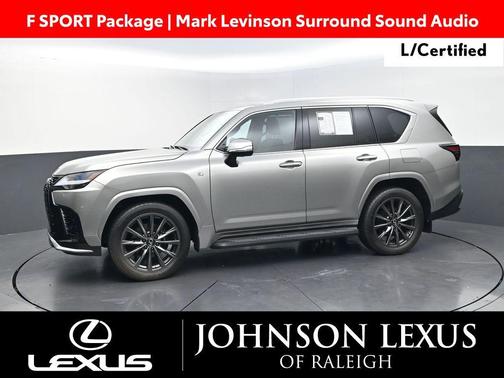 Atomic Silver 2024 Lexus LX 600 F SPORT