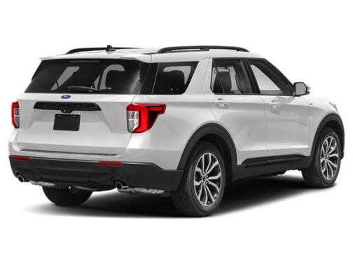 STAR WHITE MET TRI-COAT 2024 Ford Explorer ST-Line