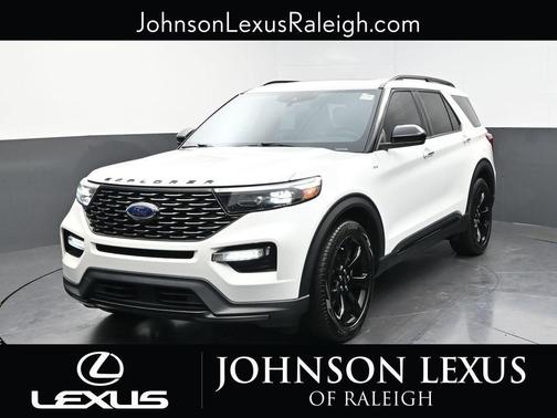 STAR WHITE MET TRI-COAT 2024 Ford Explorer ST-Line