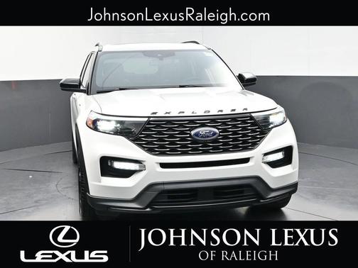 STAR WHITE MET TRI-COAT 2024 Ford Explorer ST-Line