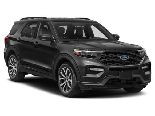 STAR WHITE MET TRI-COAT 2024 Ford Explorer ST-Line