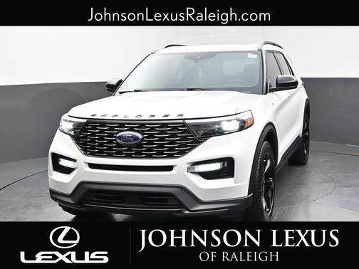 STAR WHITE MET TRI-COAT 2024 Ford Explorer ST-Line