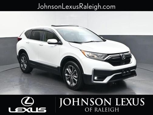 Platinum White 2022 Honda CR-V 2WD EX-L