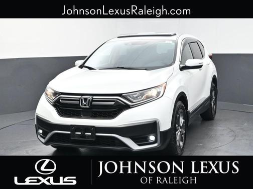 Platinum White 2022 Honda CR-V 2WD EX-L