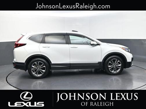Platinum White 2022 Honda CR-V 2WD EX-L