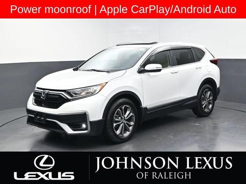 Platinum White 2022 Honda CR-V 2WD EX-L