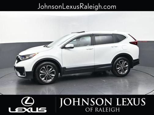 Platinum White 2022 Honda CR-V 2WD EX-L