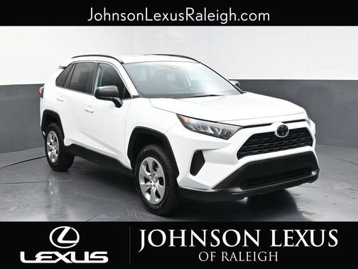 Super White 2020 Toyota RAV4 LE