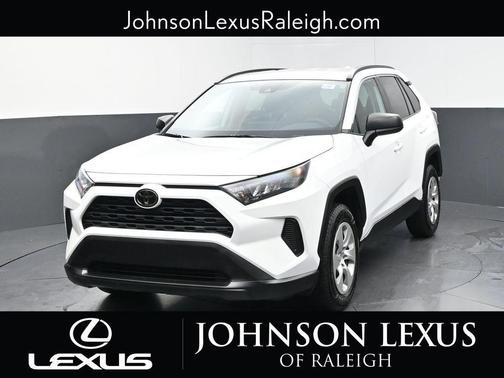 Super White 2020 Toyota RAV4 LE