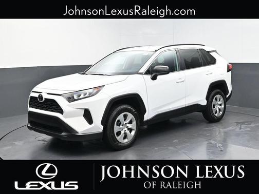 Super White 2020 Toyota RAV4 LE