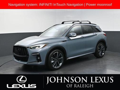Slate Gray 2025 INFINITI QX50 Sport AWD