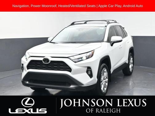 Wind Chill Pearl 2025 Toyota RAV4 XLE Premium