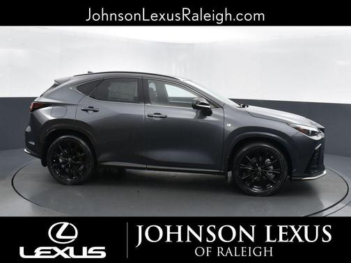 Cloudburst Gray 2025 Lexus NX 450h+ F SPORT Handling