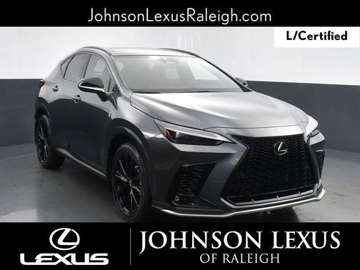 Cloudburst Gray 2025 Lexus NX 450h+ F SPORT Handling