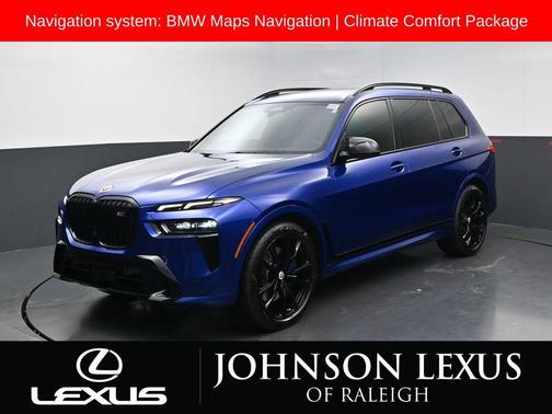 Marina Bay Blue Metallic 2023 BMW X7 M60i