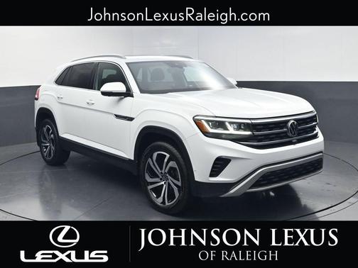 Pure White 2020 Volkswagen Atlas Cross Sport 3.6L V6 SEL 4MOTION