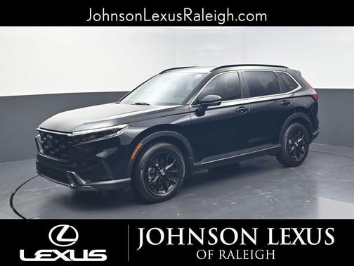 Crystal Black Pearl 2024 Honda CR-V Hybrid Sport AWD