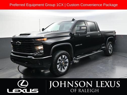Black 2025 Chevrolet Silverado 2500 Custom