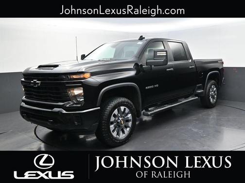Black 2025 Chevrolet Silverado 2500 Custom