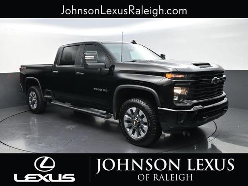 Black 2025 Chevrolet Silverado 2500 Custom