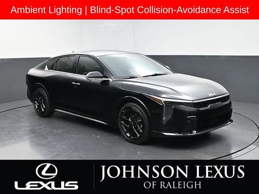Aurora Black Pearl 2025 Kia K4 GT-Line Turbo