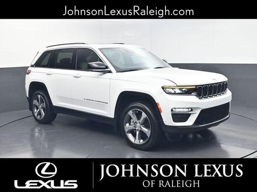 Bright White Clearcoat 2024 Jeep Grand Cherokee Limited